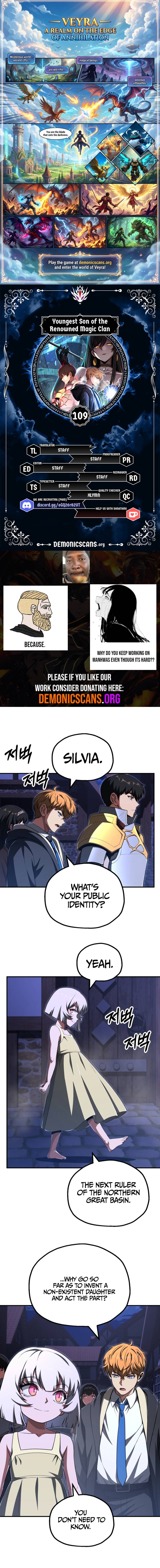 Youngest Son of the Renowned Magic Clan Chapter 109 0